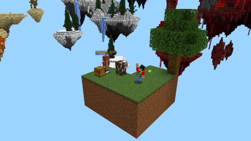 تصویر دی ال سی SkyBlock ماینکرافت بدراک