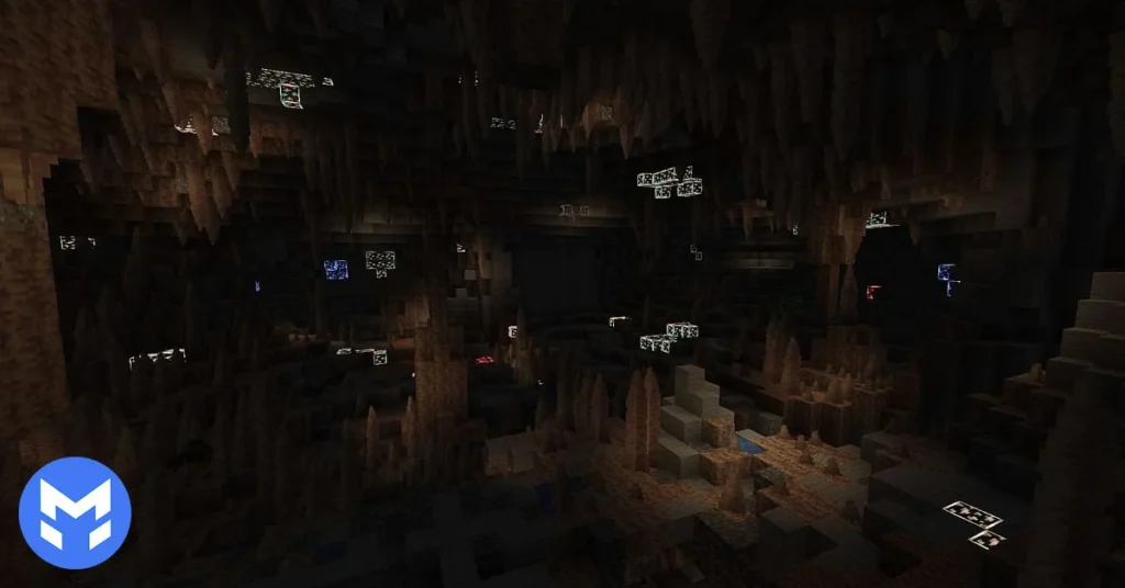 تصویر ریسورس پک New Glowing Ores ماینکرفت