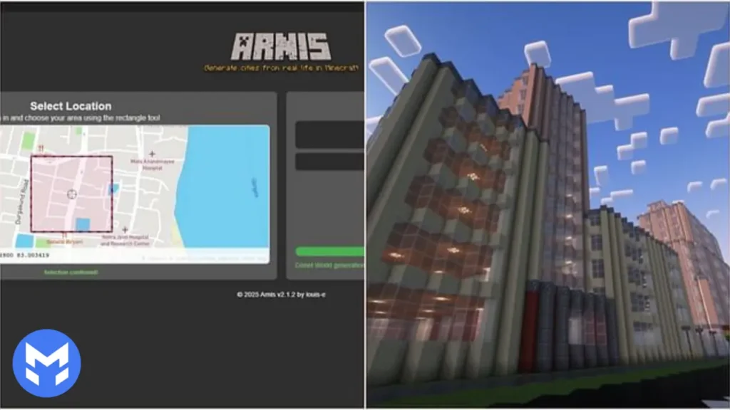 آموزش ایجاد کردن مکان‌های واقعی در ماینکرفت با Arnis