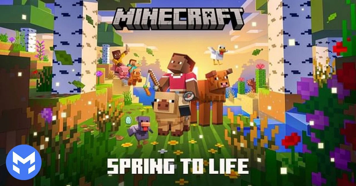 آپدیت ماینکرفت Spring to Life: نحوه گرفتن تمام آیتم‌ها