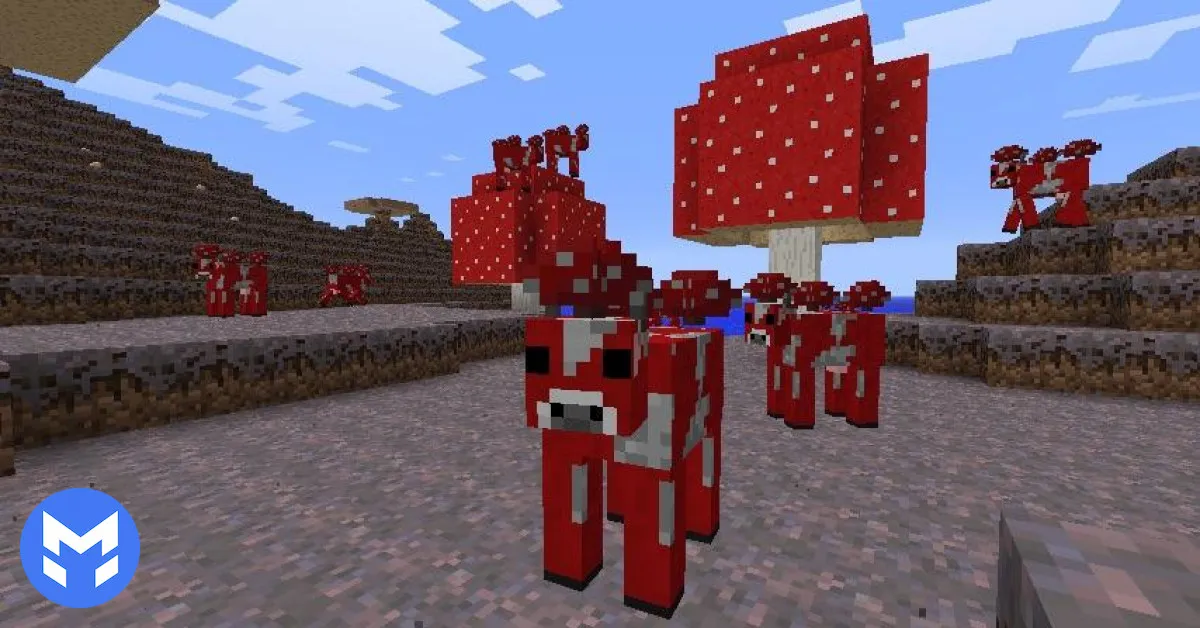 موشروم (Mooshroom) در ماینکرفت