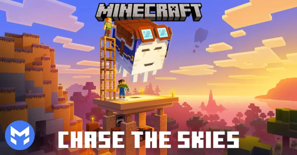 دراپ Chase the Skies ماینکرفت