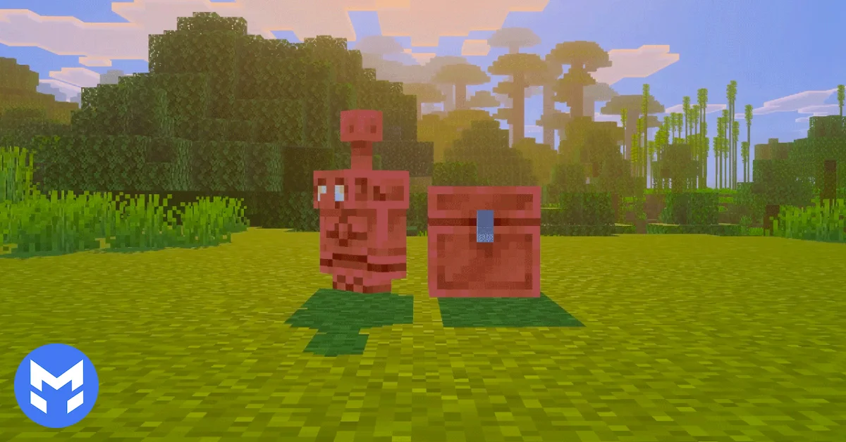 کاپر گالم (Copper Golem) در ماینکرفت