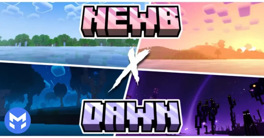 تصویر شیدر Newb x Dawn ماینکرفت بدراک