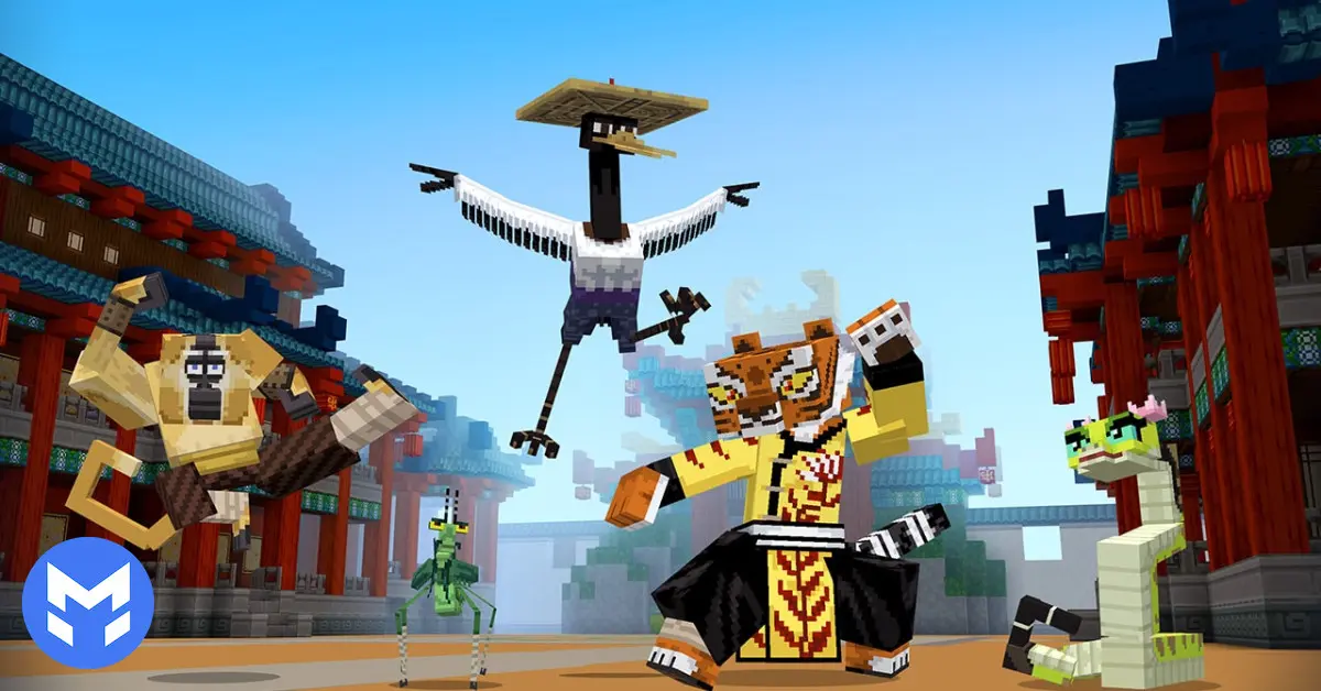 تصویر دی ال سی پاندای کنگفو کار ماینکرفت بدراک