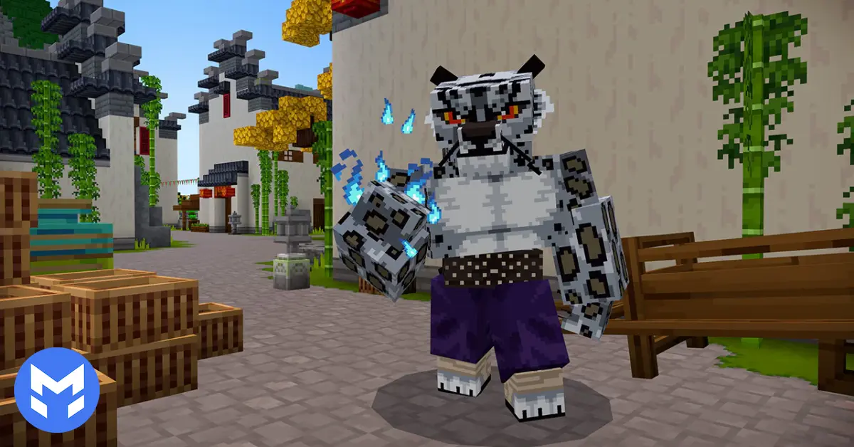 تصویر دی ال سی پاندای کنگفو کار ماینکرفت بدراک