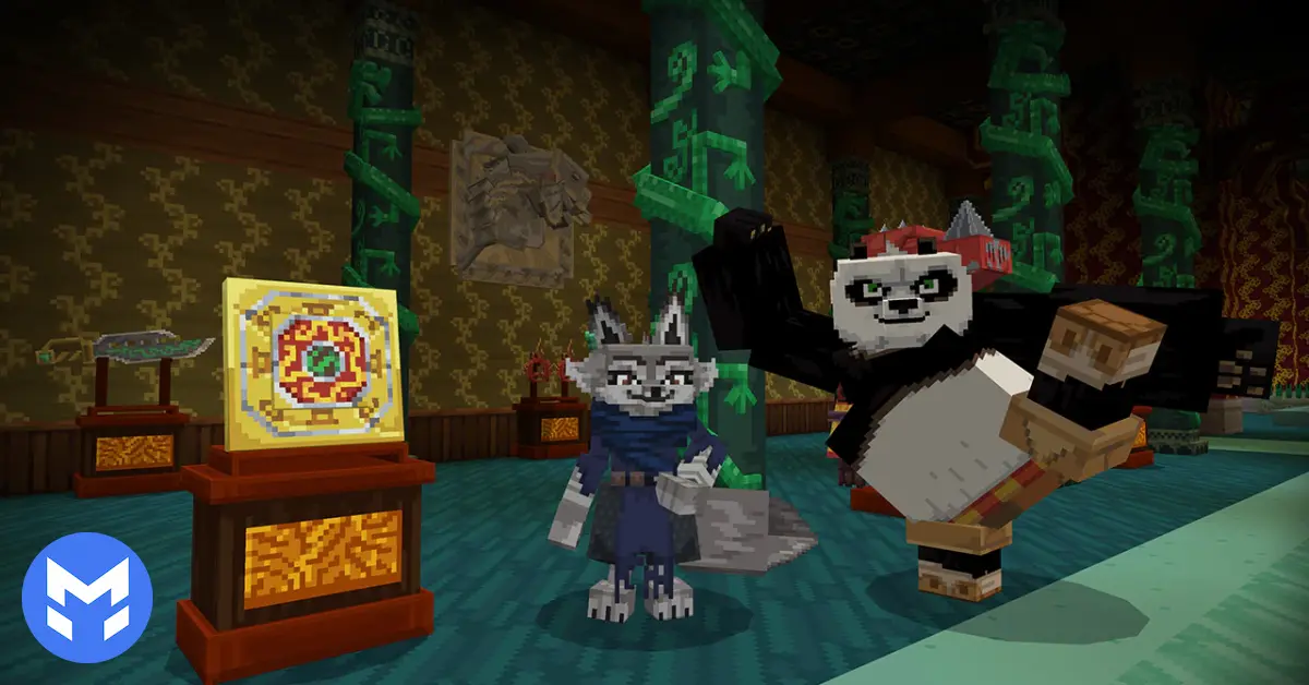 تصویر دی ال سی پاندای کنگفو کار ماینکرفت بدراک