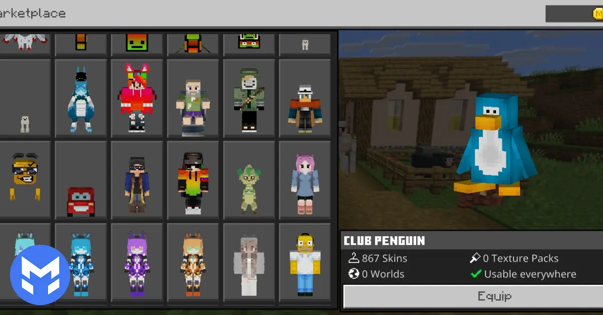 تصویر اسکین 5D ماینکرفت 1.21.120