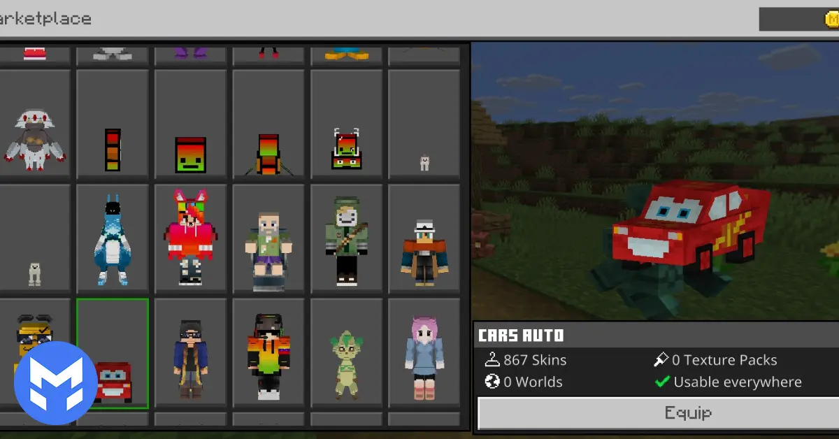 تصویر اسکین 5D ماینکرفت 1.21.120