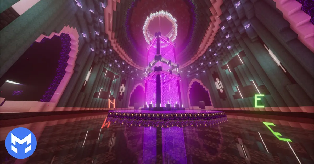 تصویر مپ هاردکور مسترکرفت ماینکرفت بدراک