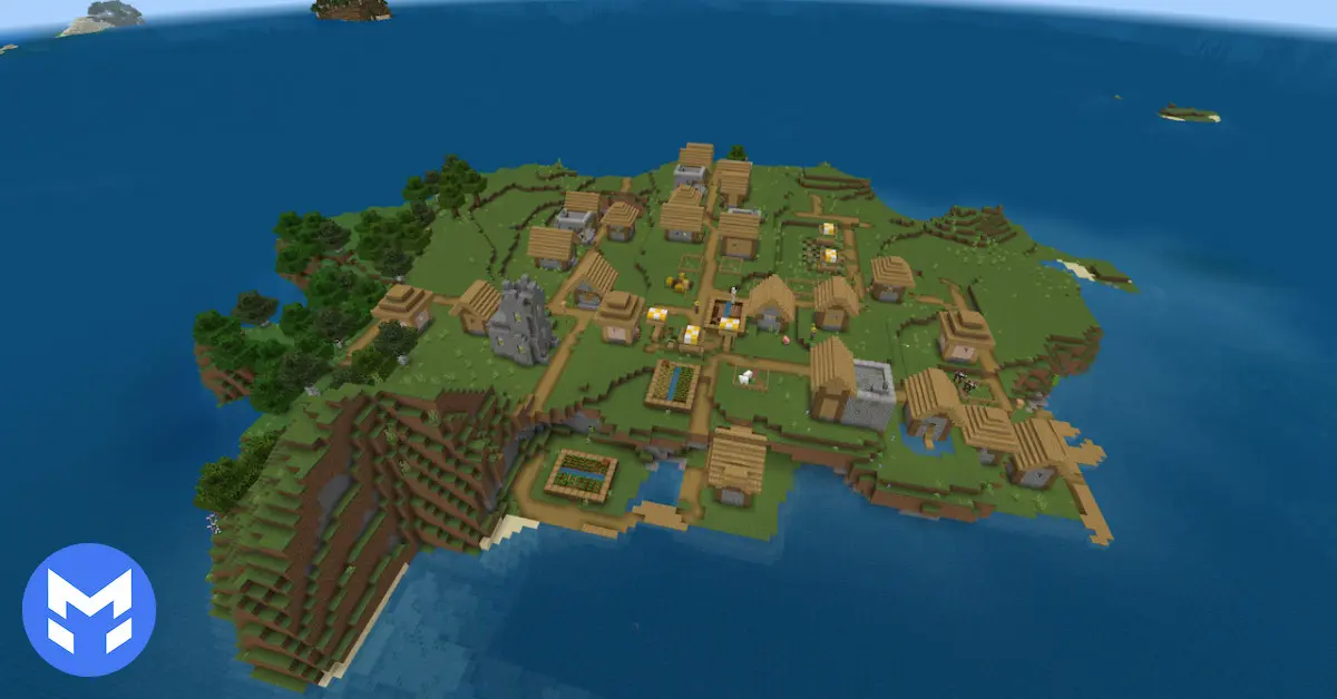 تصویر جزیره بقا ویلیج ماینکرفت