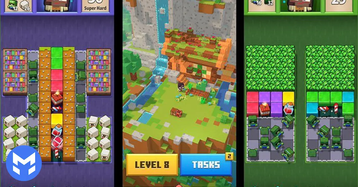 تصاویر بازی از Minecraft Blast