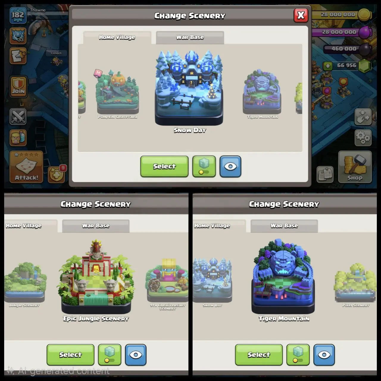 جزئیات کامل رویداد سوپرتروپس کلش آو کلنز: جوایز، اسکین‌ها و مدال‌ها