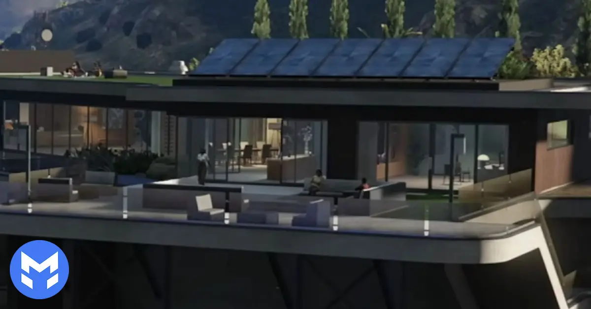 فضای داخلی قابل مشاهده از بیرون