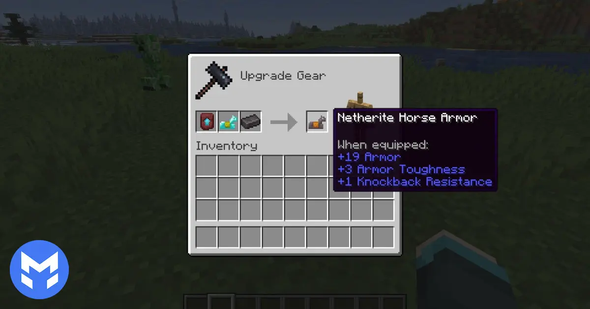 نحوه ساخت آرمور اسب ندرایتی ماینکرفت