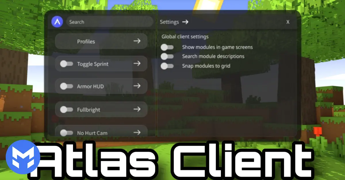 دانلود اطلس کلاینت ماینکرفت بدراک