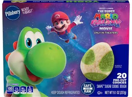 تصویر جعبه کلوچه‌های تخم‌مرغی یوشی