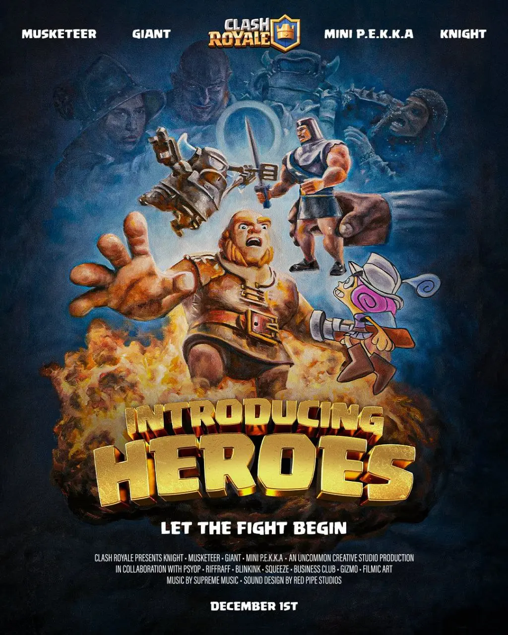 پوستر رسمی سوپرسل (Supercell) برای فیلم جدیدی که داره میسازه