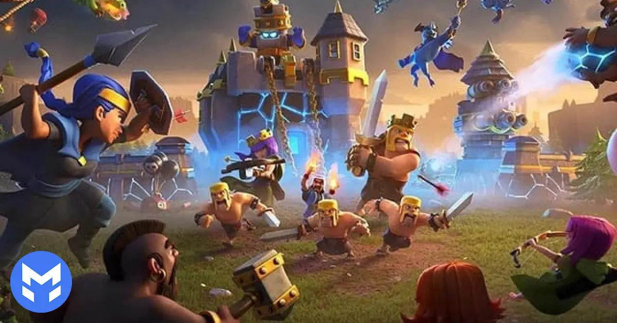 صفحه لودینگ جدید کلش آو کلنز Clash Of Clans