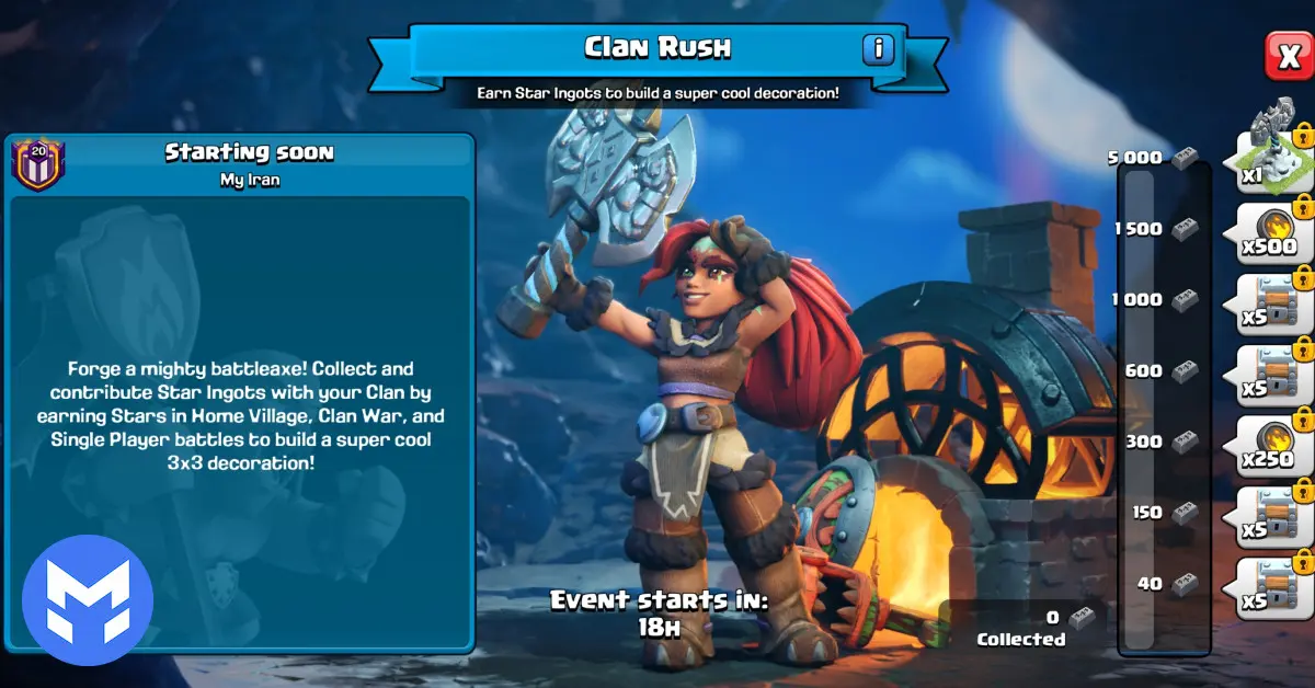 ایونت جدید کلش آو کلنز Clash Of Clans