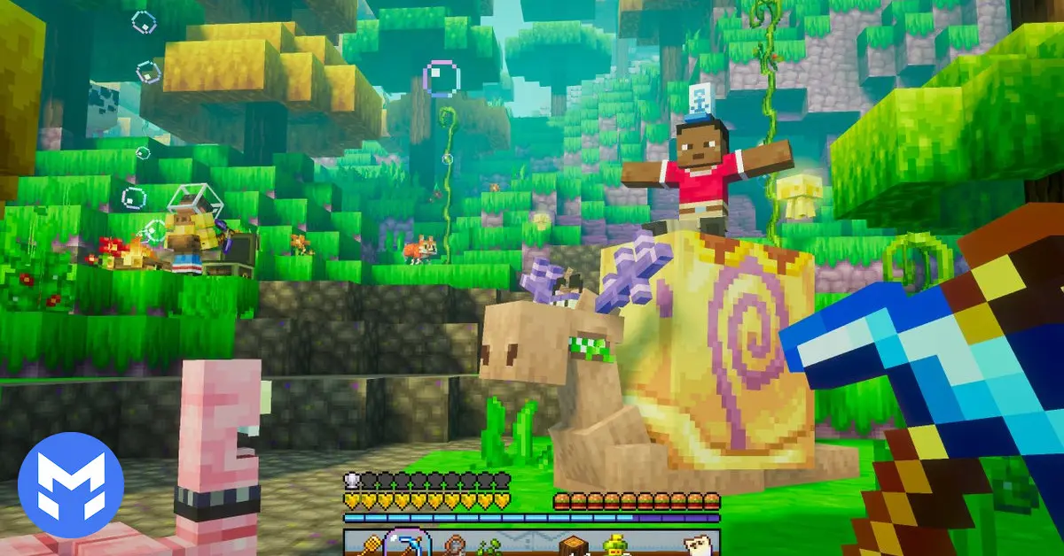 تصویر ادان بایوم های باب اسفنجی ماینکرفت بدراک