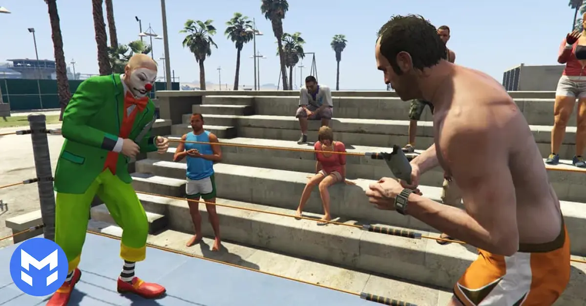 نمایی از بازی GTA5